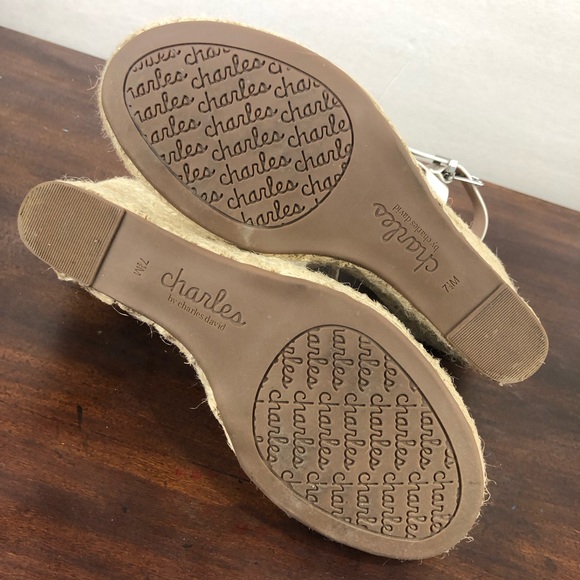 ✨EUC✨ white espadrille wedge sandal - Picture 5 of 10